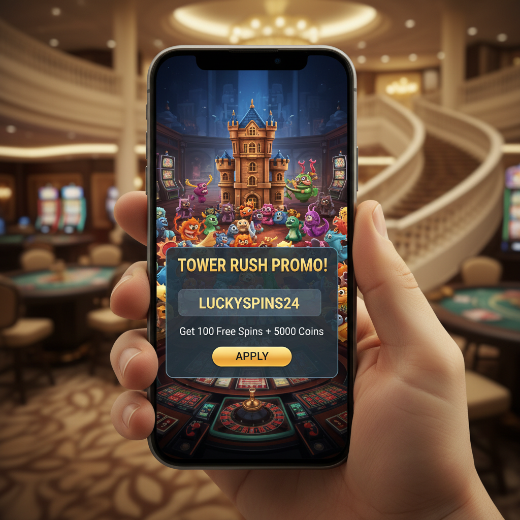 Tower rush promo code guide for casino players